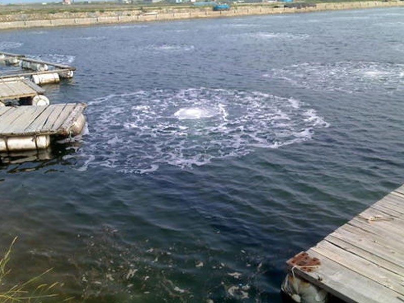 Stereometric oxygen enrichment of water body 